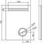 NEW SALE | Illuminated LED Bathroom Mirror with Lights and Shaver Socket Magnifying Mirror 500 x 700 mm Button Switch Image 6