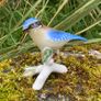 Vintage Porcelain Bird Figurine Made In USSR Image 6
