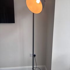 Grey Free Standing Lamp heavy and good quality