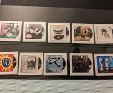classic albums UK commemerative album covers