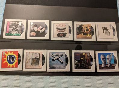 classic albums UK commemerative album covers