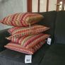 Cushions x 4 .. Patterned Covers plus Filler ...16" x 16" .... Final Price Drop Image 5