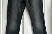 All Saints black distressed jeans