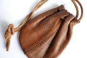 Vintage Handmade Real Leather Coin Pouch