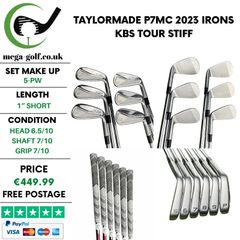 Taylormade P7MC 2023 Irons / 5-Pw / Kbs Tour Stiff