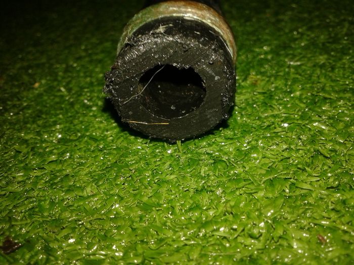 10 mm (3/8") water supply black pipe