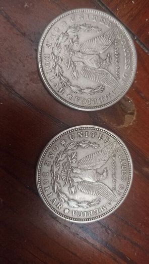 1921 Morgan dollars