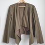 Zara Faux Leather Jacket Size Large Image 4