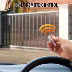 40 Meters Range, 4-Button Automatic Gate Opener Remote, Remotes for Garage Door Openers, Multi-Code Electric Rolling Driveway-Gate Closer Smart Key Security Kit