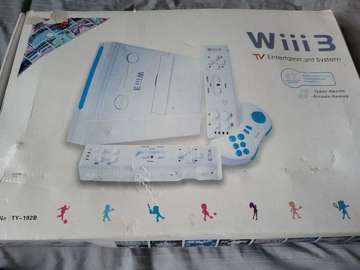 boxed wii 3 full entertainment system