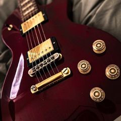 Gibson Les Paul Studio Wine red / golden hardware (no cm case)