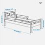 IKEA toddler's Bed  Critter + 3x fitted sheets + mattress Image 3