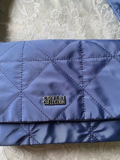 Blue crossbody bag