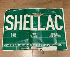 Shellac Poster Belfast June