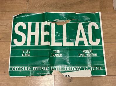 Shellac Poster Belfast June