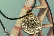 Vintage Style Medalion (2-sided) - good luck charm - excellent gift idea