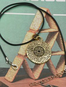 Vintage Style Medalion (2-sided) - good luck charm - excellent gift idea