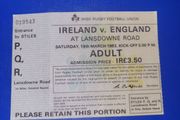 rugby ticket