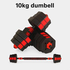10 Kg Dumbbells Adjustable Octagonal Weights Set - Free Delivery Or Pick Up In Store