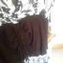 Cream and Brown Dress - Size 12 Image 3