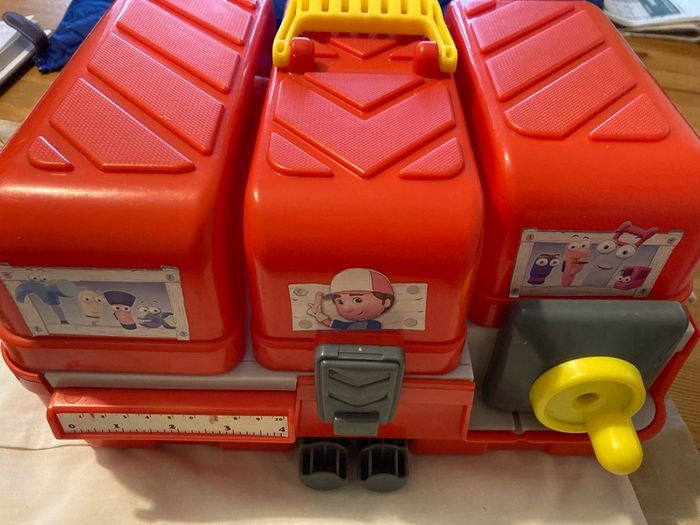 Disney Handy Manny interactive Toolbox Bench plus extras
