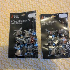 Christmas metal bell decorations