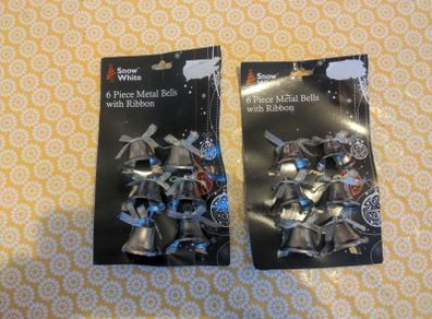 Christmas metal bell decorations