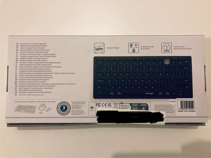 Kensington Multi-Device Dual Wireless Compact Keyboard