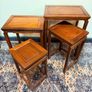 Vintage 1960s Hongmu Style Nesting Tables Image 4