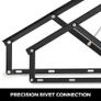 5 Feet Pneumatic Storage Bed Weight Lifting Mechanism Gas Spring Strut Supports Hinges Sofa Bed Space Saving Storage Image 4