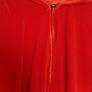 Fabulous Bespoke One of a kind Velvet Red Hooded Cape - one size fits all Image 3