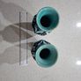 Azouz Kharraz Tunisian hand-painted ceramic vases Set Handcrafted hand-painted ceramic vases Image 3