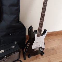 Squier Strat Electric Guitar Full Kit