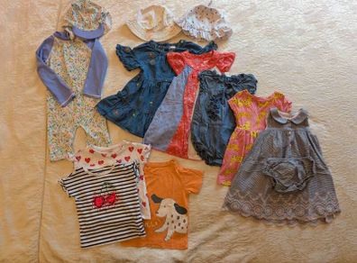 Girl summer bundle 12-18M - more items added