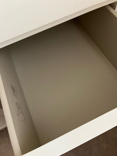tall chest of drawers white