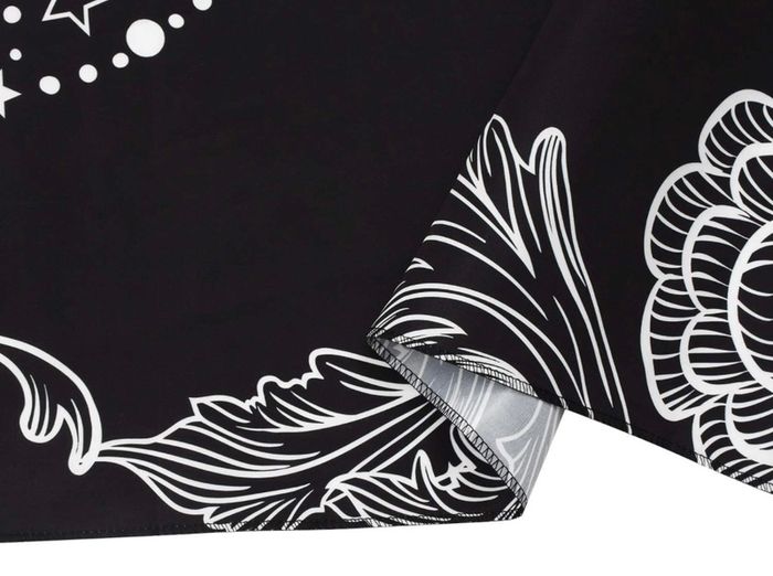Sun and Moon Tapestry Black and White Large Tablecloths Psychedelic Tapestry Wall Hanging for Bedroom Living Room Decoration (MULTIPLE SIZES)