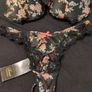 Secret Possessions floral bra and thong. 34d and 12/14 Image 4