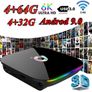 Brand New Q Plus Smart TV Box Android 9.0 Allwinner H6 4GB/32GB 6K H.265 Media Player U2W8 Image 2