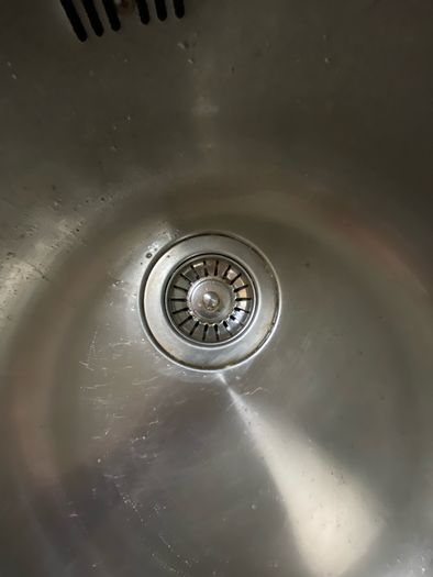 stainless sink