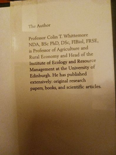 The Science & Practice of Pig Production/ Colin T. Whittmore/ 1998
