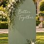 Arched Wedding Backdrop Image 3