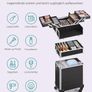 Vanity Case Trolley 3 in 1 Vanity Case Extra Large Hairdressing Case 34 x 24 x 70.5 cm Image 6