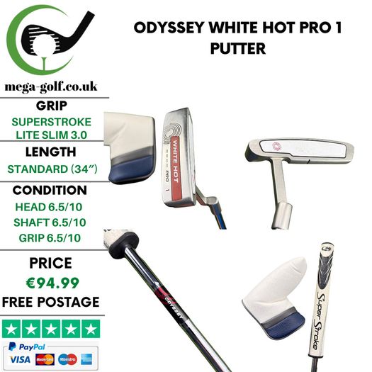 Odyssey White Hot Pro 1 Putter / 34"