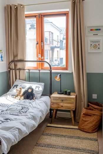Burford Copper Bronze Metal Bed Frame - single