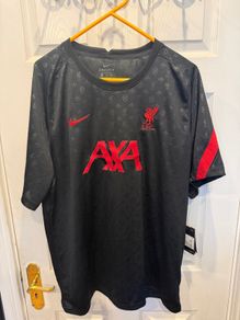 Nike Liverpool FC Black Pre-Match Training Shirt XXL