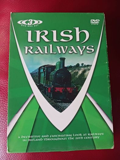Box set of 3 DVDs Irish Railways