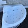Corner jacuzzi bath Image 3