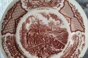 Alfred Meakin  Fair Winds  Plate