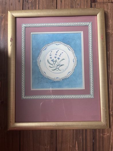 picture in frame vintage