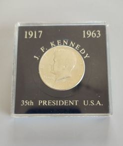 Kennedy Half Dollar Commemorative Silver Coin Set 1964 & 1967